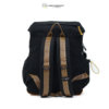 HITAM 4 Ransel Kanvas Unisex Tas Kerja Laptop Kuliah KymaPack Series Hitam