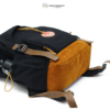 HITAM 5 Ransel Kanvas Unisex Tas Kerja Laptop Kuliah KymaPack Series Hitam