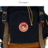 HITAM 7 Ransel Kanvas Unisex Tas Kerja Laptop Kuliah KymaPack Series Hitam