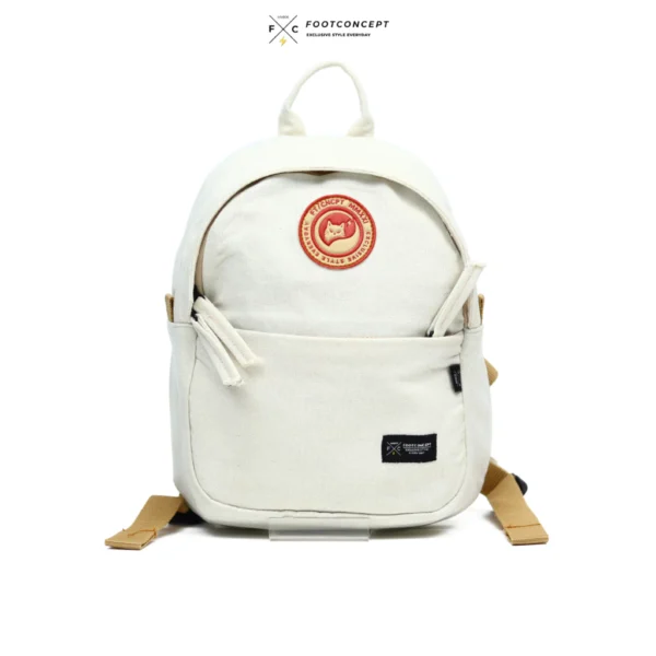 Ransel Mini Pack Kanvas Wanita Kleio Minipack Black K11