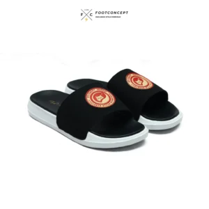Slide Unisex Pria Wanita Kasual Cloudslide Black White I