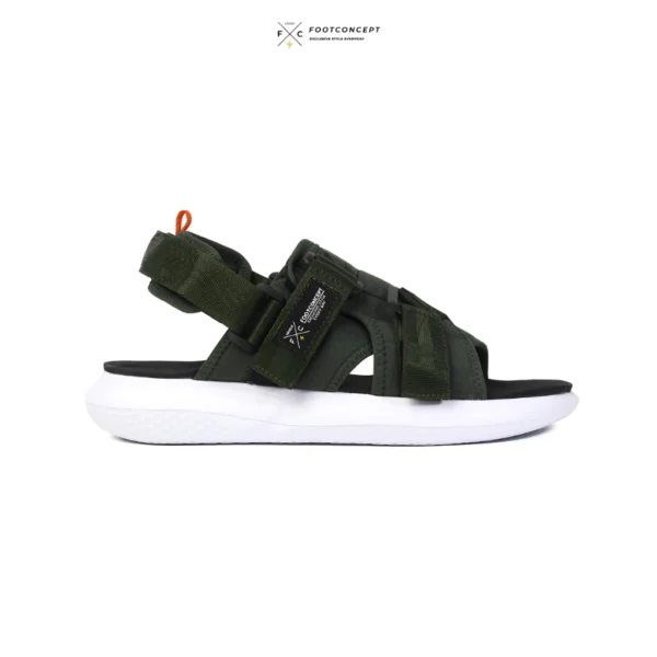 Sendal Gunung Unisex Sandal Kasual Hades Crop Black White 36-44