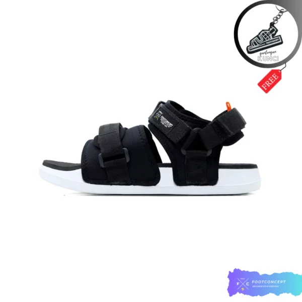 Sandal Slide Kasual Pria Wanita Hugos Black Series