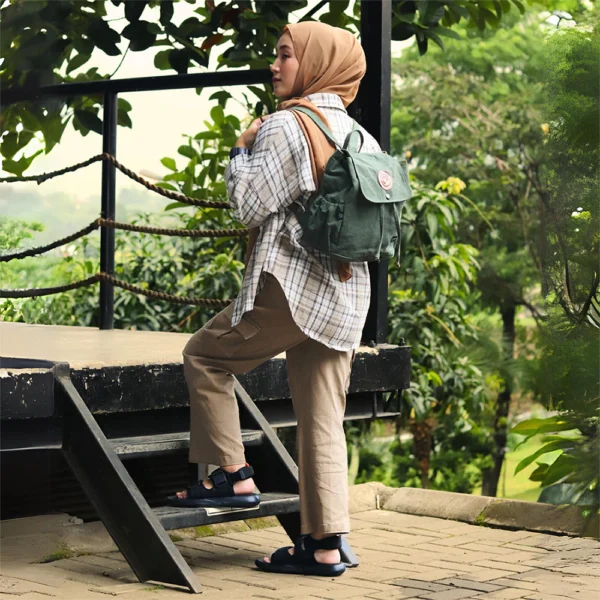 Tas Kanvas Wanita Kekinian Kerja Kuliah Ransel Stellar Series