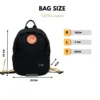 Ransel Mini Pack Kanvas Wanita Kleio Minipack army series K11