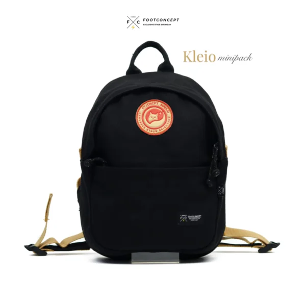 Ransel Mini Pack Kanvas Wanita Kleio Minipack army series K11