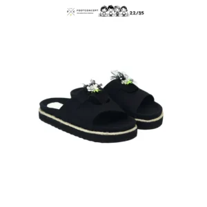 Sandal Kasual Anak Balita Perempuan Cewek Paws Black Series