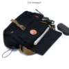 Tas Selempang Kanvas Unisex Pria Wanita Kerja Laptop Kuliah HydroVas Navy Series