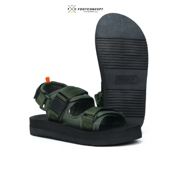 id-11134207-7rask-m2cc3f08r336e7 Sandal Kasual Unisex Pria Wanita Slide Double Strap Onion Army Black Series Size 36-44
