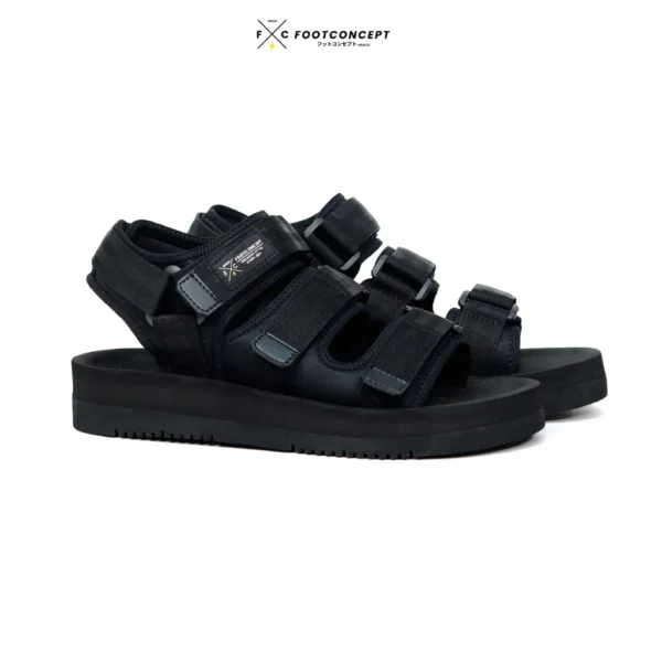 Sandal Casual Slide Unisex Terra Grip Fullblack