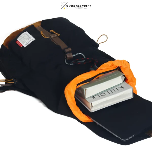 Tas Ransel Kanvas Kasual RovePack Series Black