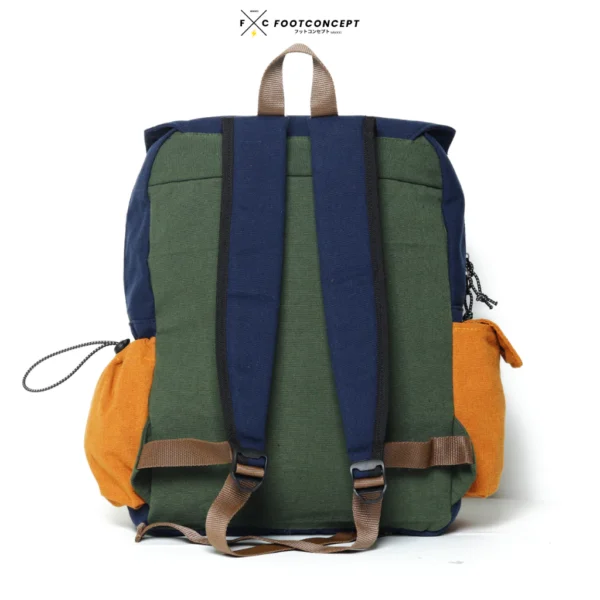 Ransel Kanvas Unisex Sekolah Tas Laptop Kerja CityClass Code 1949 Canvas Series