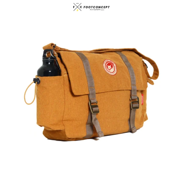 id-11134207-7rbk3-m88tdkcavndddc Tas Selempang Kanvas Unisex Pria Wanita Kerja Laptop Kuliah Vellosling Tan Series