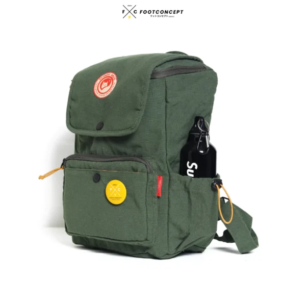 id-11134207-7rbk8-m8h3560uonilb0 Tas Ransel Kanvas Wanita Kuliah Kerja Sekolah Laptop Kasual Trekka Series Army