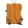 Tas Ransel Kanvas Unisex Pria Wanita Kasual Kekinian Velocity Venture Tan Series