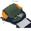 Ransel Kanvas Unisex Sekolah Tas Laptop Kerja CityClass Code 1949 Canvas Series