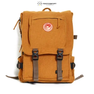Tas Ransel Kanvas Unisex Pria Wanita Kasual Kekinian Velocity Venture Tan Series