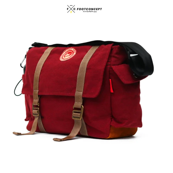 id-11134207-81zth-me47xgjzammc81 Tas Selempang Kanvas Unisex Pria Wanita Kerja Laptop Kuliah Vellosling Tan Series