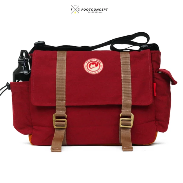 id-11134207-81ztn-me47xgjzc16s37 Tas Selempang Kanvas Unisex Pria Wanita Kerja Laptop Kuliah Vellosling Tan Series