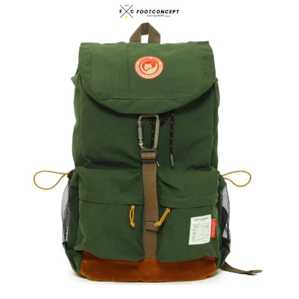 Tas Ransel Kanvas Kasual RovePack Series Black