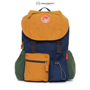 Ransel Kanvas Wanita Pria Kerja Kuliah Laptop Sekolah Kasual Oslo Bag Series Kombinasi