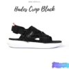 Sendal Kasual Cewe Cowok Sandal Outdoor - Hades Crop Black White Size 36-44