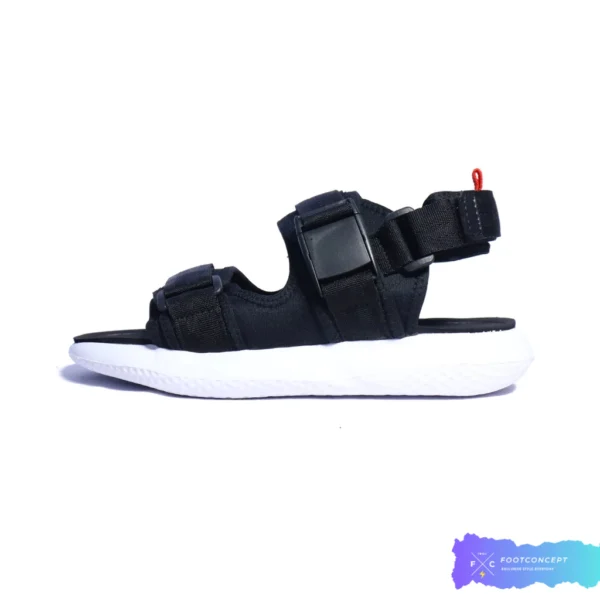 Sandal Gunung Unisex Double Strap Lulue Black White Series 36-44