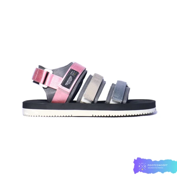 Sandal Gunung Pria Wanita Casual Naomi Pink Grey 36/44