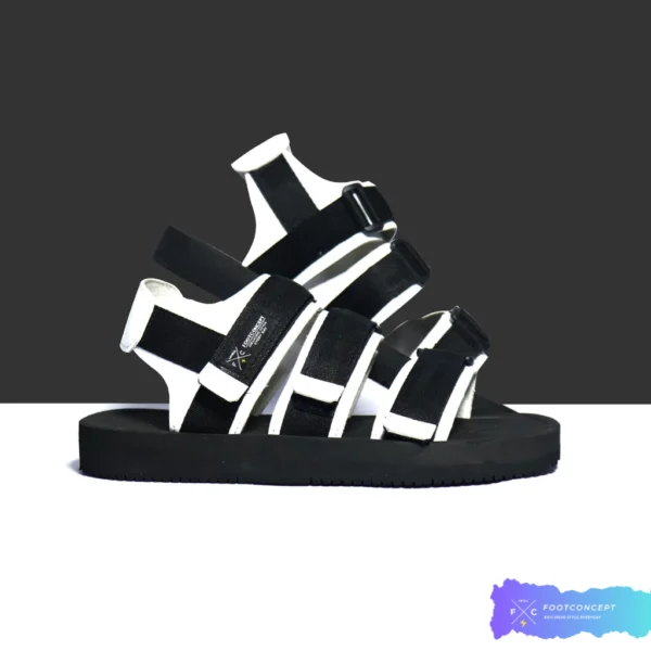 Zebra Triple Strap Sandal Outdoor Cewe Cowok Sandal Gunung Wanita Sandal Gunung Kasual Sandal Pria Wanita Anti Slip