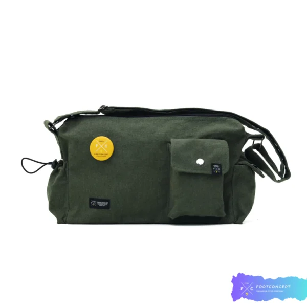 Shoulder Bag Kanvas Royale Selempang Kekinian Unisex SlingStreet Series