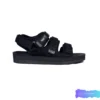 Sandal Casual Slide Unisex Terra Grip Fullblack