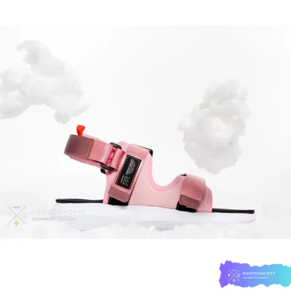 Sandal Gununug Wanita Sendal Cewe Kasual Outdoor Naomi Lulue Pink Double Strap 36-44