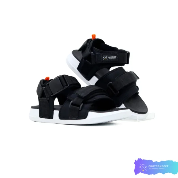 Sandal Slide Kasual Pria Wanita Hugos Black Series