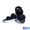 Sandal Gunung Unisex Double Strap Lulue Black White Series 36-44