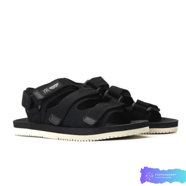 Sandal Gunung Unisex Crone Black White 36-44