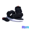 Sandal Gunung Unisex Double Strap Lulue Black White Series 36-44