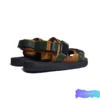 Sandal Kasual Unisex Hanzo Slide Double Strap Tanolive