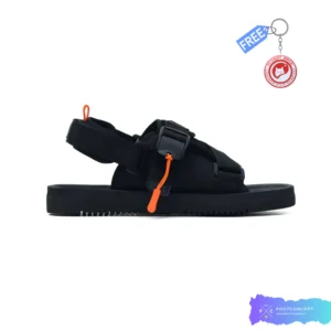 Sandal Kasual Unisex VLX Flat Fullblack Series