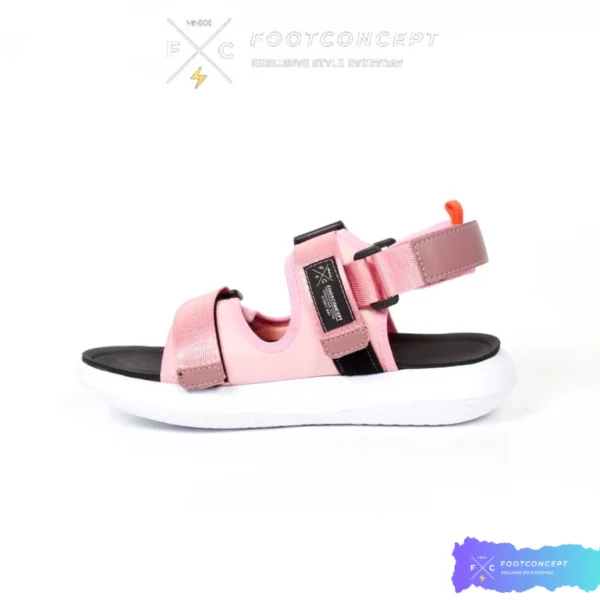 Sandal Gununug Wanita Sendal Cewe Kasual Outdoor Naomi Lulue Pink Double Strap 36-44