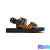 Sandal Kasual Unisex Hanzo Slide Double Strap Tanolive