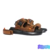 Sandal Slide Kasual Unisex Outdoor Cewe Cowo Sendal Casual Double Strap Tretan Size 36-44
