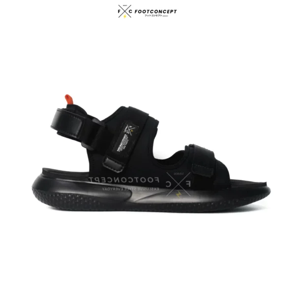 id-11134207-81zti-mevttvjq60w2e0 Sandal Kasual Gunung Pria Wanita Kekinian Fullblack Lulue Series 36-44