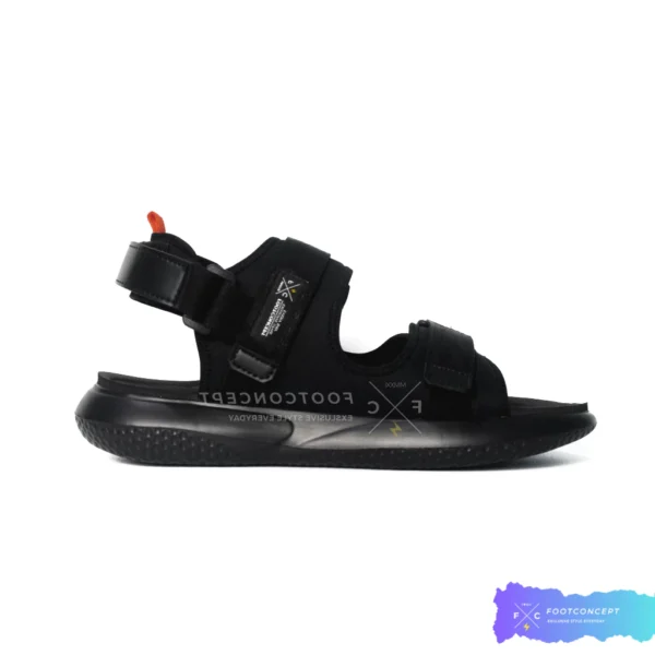 id-11134211-7r98q-lmo3j88jj85j1e Sandal Kasual Gunung Pria Wanita Kekinian Fullblack Lulue Series 36-44